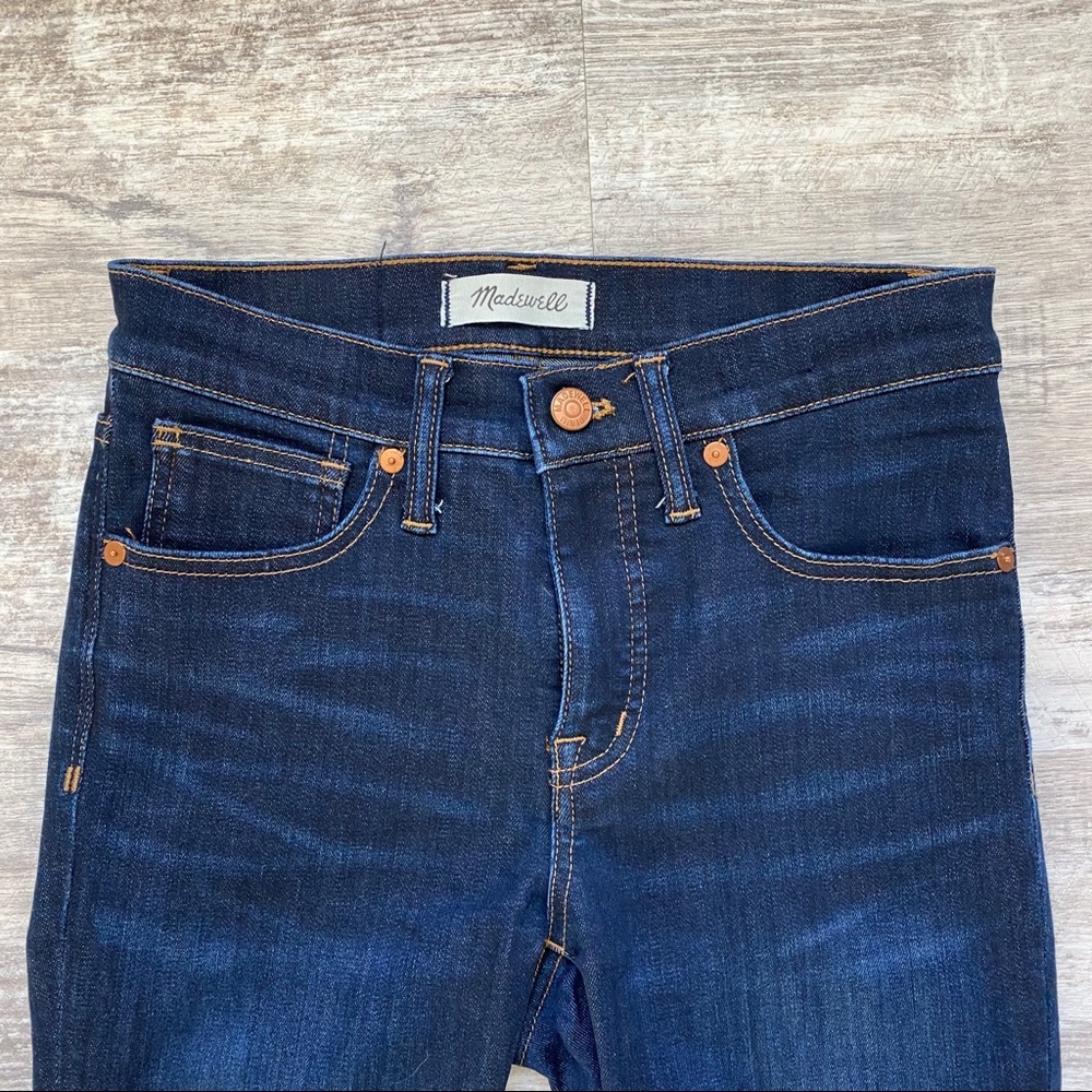 Madewell 9-in Mid-Rise Skinny Jeans Larkspur Wash - Picture 2 of 6